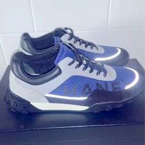 Chanel suede sneaker